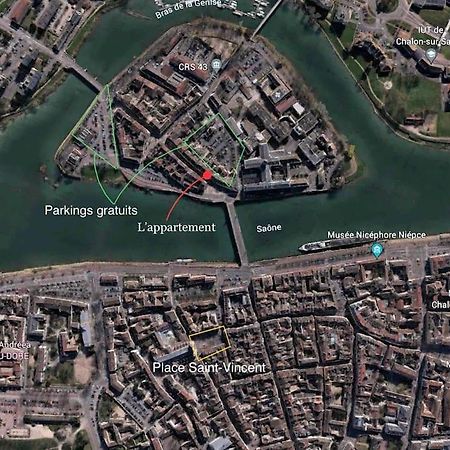 Le St Laurent - Ma Cabotte Apartman Chalon-sur-Saône Kültér fotó